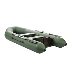 Лодка Тонар Капитан 130955 2,8 x 1,23 м зеленая