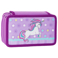 Пенал Tiger Family Lilac Carnival TGTS-004D1, 228959 2 отделения, 20 предметов, 19х11х5 см