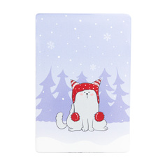 Обложка для проездного унисекс Kawaii Factory Котя на прогулке