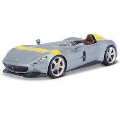 Коллекционная машинка Bburago Феррари 1:24 Ferrari Monza SP1,серебристая