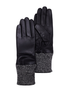 Перчатки женские Marco Bonne` ZF3669PEL черные р.8
