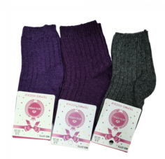 Носки детские шерстяные короткие Весна длина стопы 13-14 см