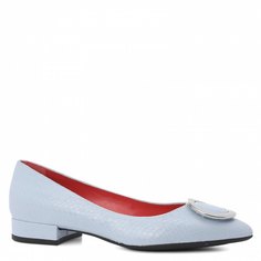 Туфли женские Pas De Rouge 2861 голубые 37 EU
