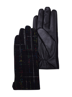 Перчатки женские Marco Bonne` ZF1719PEL черные р.7.5