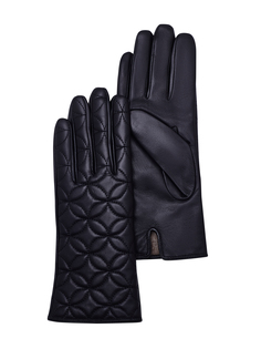 Перчатки женские Marco Bonne` ZF3304PEL черные р.7