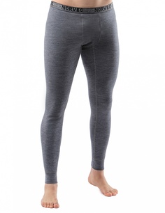 Кальсоны Norveg Soft Woolmark, серый меланж