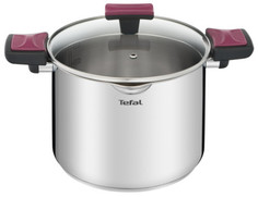 Кастрюля с крышкой Tefal Cook&Clip, 6,1 л (G7237974) TEFAL G7237974