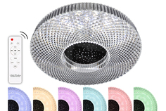 Люстра RGB 80W Natali Kovaltseva, LED LAMPS 81084 Управление с пульта ДУ