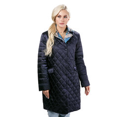 Утепленное пальто женское Westfalika 3120-20122A-508D-1 синее 48 RU