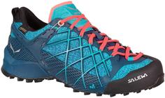Кроссовки женские Salewa Wildfire Gtx синие 4 UK