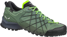 Кроссовки мужские Salewa Wildfire Gore-Tex Mens зеленые 9 UK