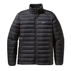 Пуховик мужской Patagonia Down Sweater черный S INT