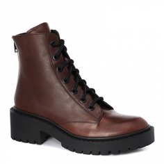Женские ботинки KENZO PIKE LACE-UP BOOT BT340 цв. темно-коричневый 36 EU