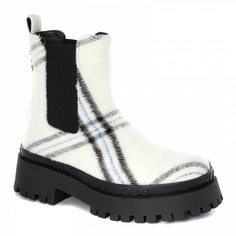 Женские ботинки Челси MARC JACOBS THE PLAID BOOT M9002361 цв. молочно-белый 37 EU