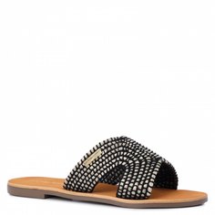 Женские шлепанцы LES TROPEZIENNES POPPY цв. черный 39 EU