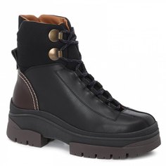 Женские ботинки SEE by CHLOE CASSIDIE FLAT ANKLE BOOTS SB37062A цв. черный 37 EU