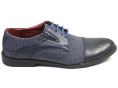 Туфли мужские Airbox 136085 синие 43 RU