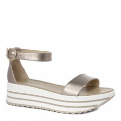 Женские босоножки NERO GIARDINI E012595D цв. платиновый 40 EU