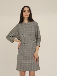 Платье женское Glenfield D21ABE43C-63T серое 48