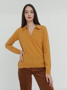 Пуловер женский Glenfield D21PL891F-27P желтый XL
