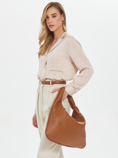 Сумка женская Marco Bonne` 9955-21PEL Темно-коричневая