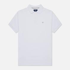 Футболка-поло мужская Hackett HM562363 белая XL