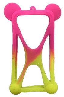 Чехол бампер накладка на смартфон телефон универсальный желтый; розовый Tukzar