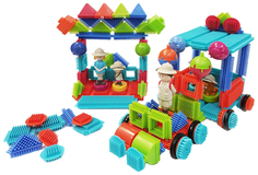 Конструктор Bristle Blocks Игольчатый 113 деталей