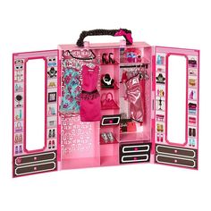 Игровой набор Barbie Стильный шкаф для кукол BMB99