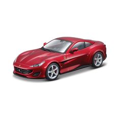 Коллекционная машинка Bburago Феррари 1:43 Ferrari Portofino,красная
