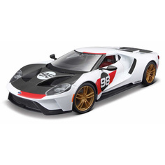 Игрушечная машинка Bburago металлическая Ford GT 2021 Edition 1:32,белая