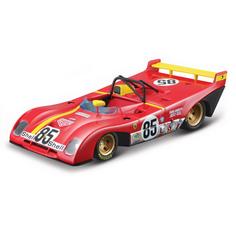 Коллекционная машинка Bburago Феррари 1:43 Ferrari Racing - 312 P 1972,красная