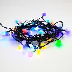 Новогодняя электрическая гирлянда Neon-Night Мультишарики kom 1029818 5 м разноцветный
