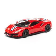 Коллекционная машинка Bburago Феррари 1:43 Ferrari 488 Pista,красный