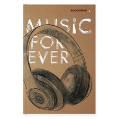 Блокнот-Престиж А5. 160 Л. MUSIC FOREVER Альт