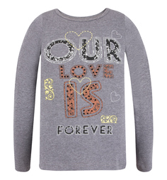 Джемпер детский Милашка Сьюзи цв.серый ,р.122