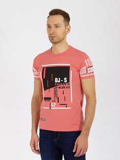 Футболка мужская DAIROS GD69301125 розовая XL