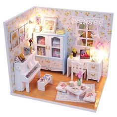 Румбокс Hittoy M011 Комната с пианино