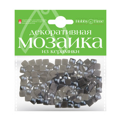 Мозаика декоративная из керамики 8Х8 ММ,100 ШТ., СЕРЫЙ Hobby Time