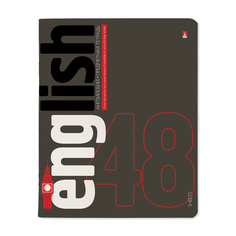 Тетрадь Альт® А5 "ELEMENTS" английский 48 л., клетка Арт. 7-48-1168/08