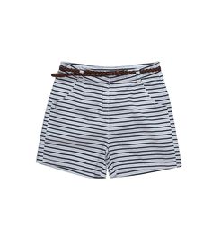 Шорты Luminoso Волшебный мир белый/синий р.158