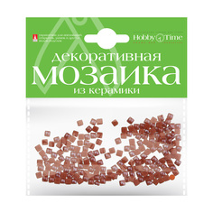 Мозаика декоративная из керамики 4Х4 ММ,200 ШТ., коричневый Hobby Time
