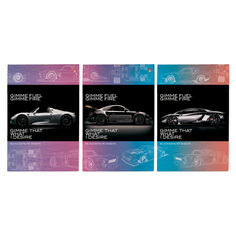 Блокнот Альт, А6 (94 х 130 мм), МАШИНА 40 л., 3-40-111, обложка в ассортименте