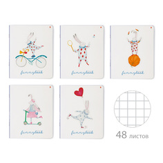 Тетрадь Альт® А5 "ШАПИТО" 48 л., клетка Арт. 7-48-552