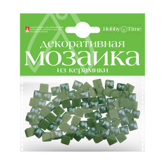 Мозаика декоративная из керамики 8Х8 ММ,100 ШТ., зеленый Hobby Time