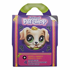 Фигурка Пет в переноске с аксессуарами Littlest Pet Shop