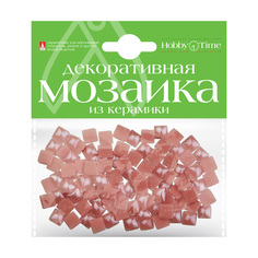 Мозаика декоративная из керамики 8Х8 ММ,100 ШТ.,розовый Hobby Time