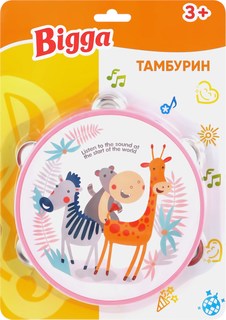 Музыкальный инструмент Тамбурин Bigga