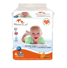 Детские влажные салфетки Mommy Care с экстрактом календулы 0+, 256 шт. 160