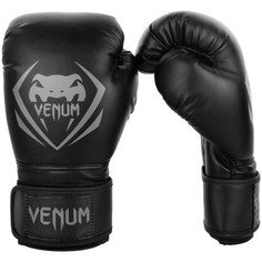 Боксерские перчатки Venum Contender черные, 12 унций